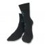 Black socks with logo unisex
