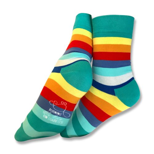 Stripey sock unisex