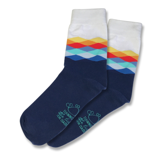 Diamond wave socks unisex. Diabetes in the South Pacific