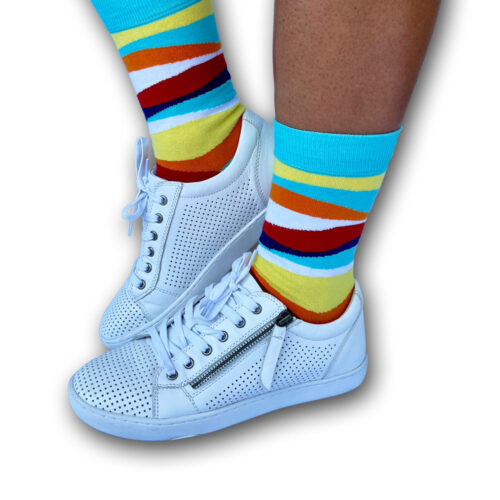 Wave Stripe socks